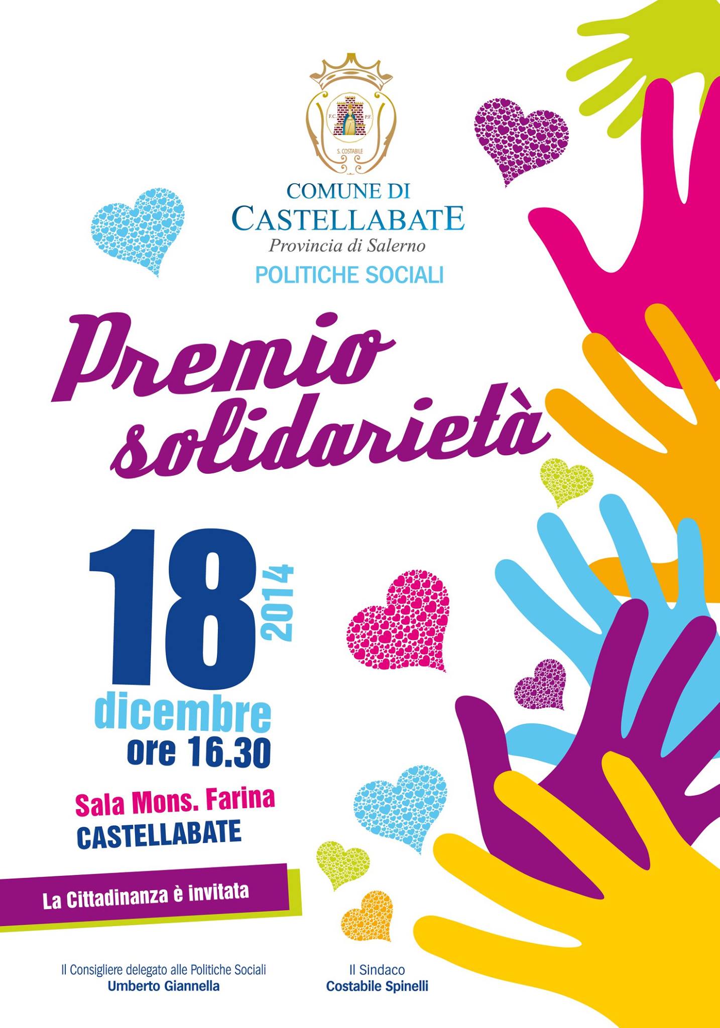 premio solidarieta 2014 castellabate
