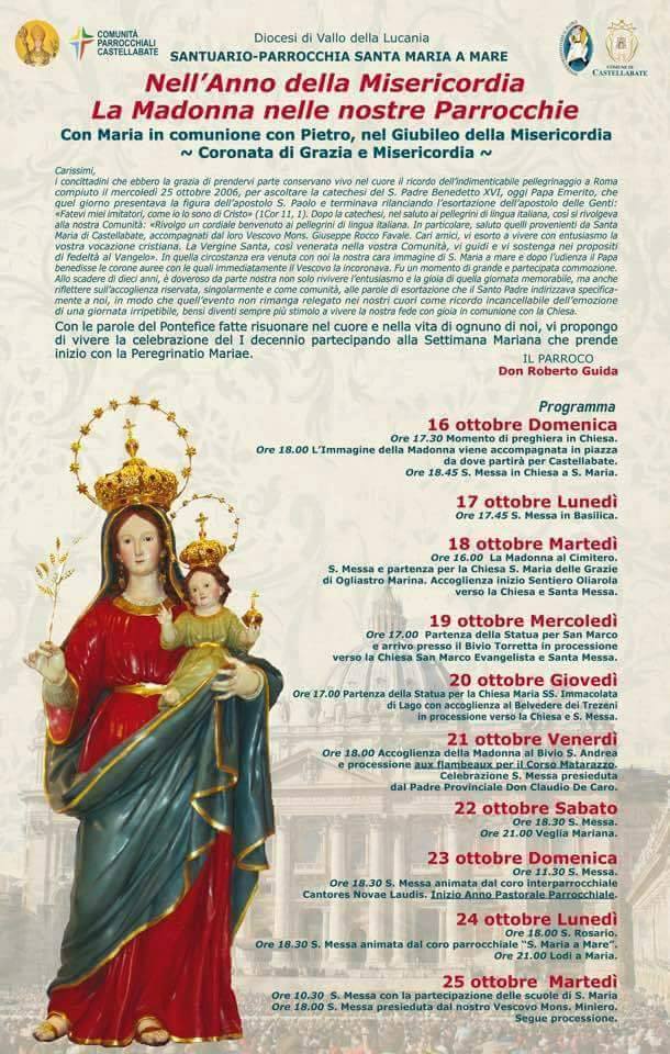 Santa Maria di Castellabate Festa incoronazione di Santa Maria a Mare 2016